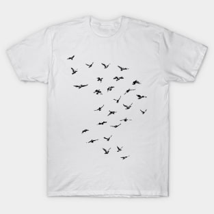 Flock of Birds in the Sky T-Shirt